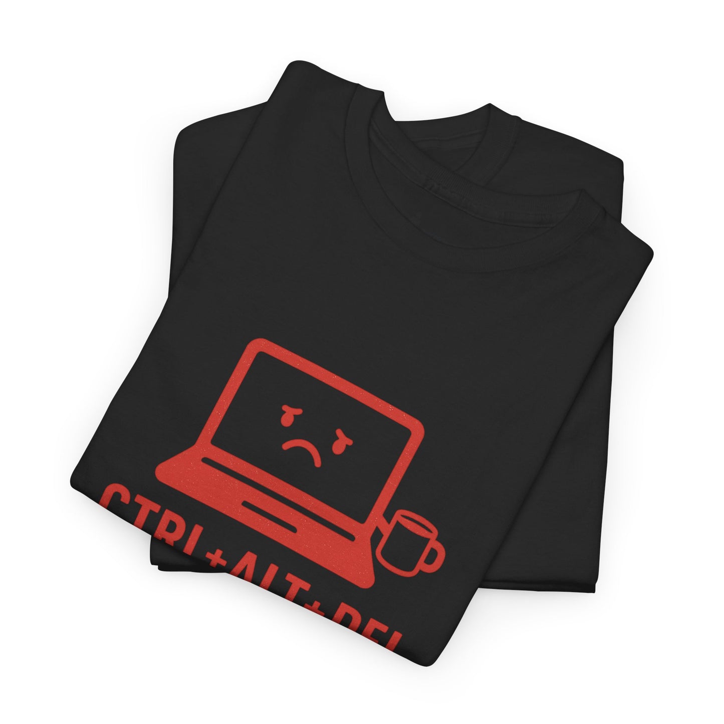 Ctrl + Alt + Del My Problems – Funny Minimalist T-Shirt