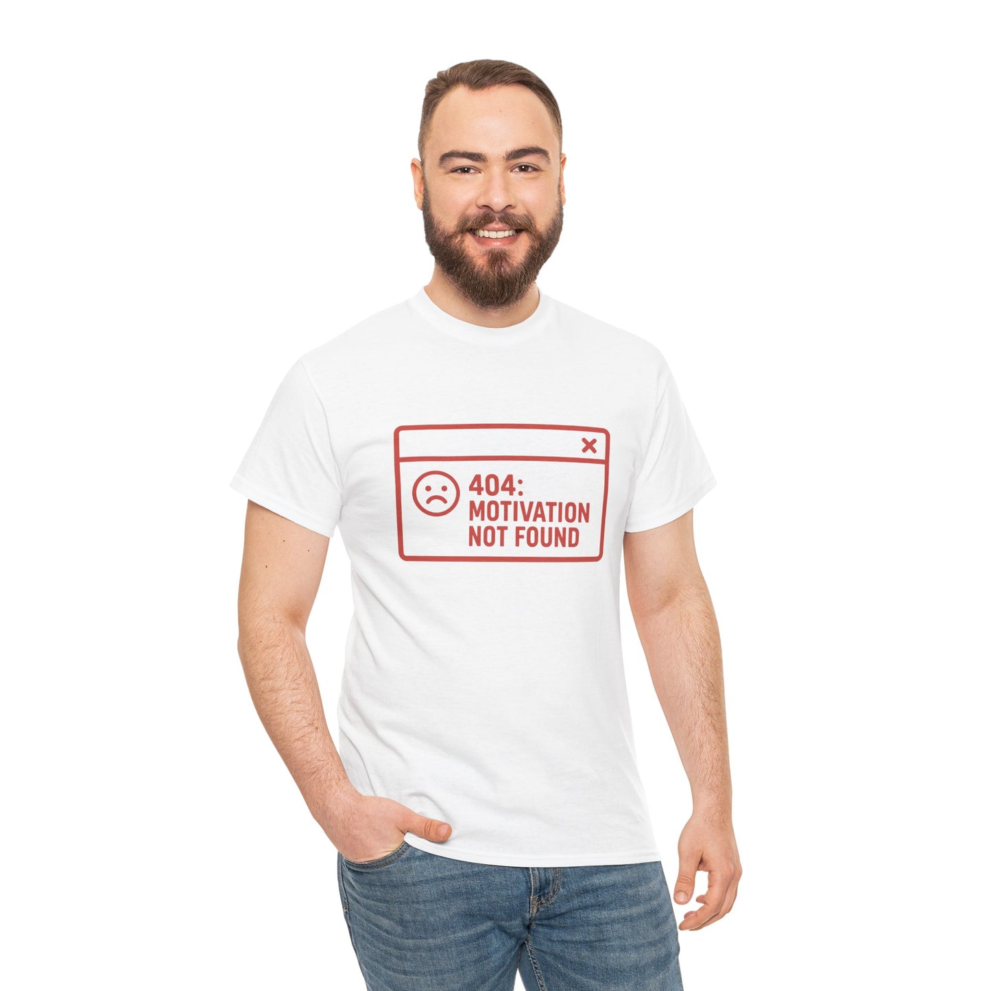 404: Motivation Not Found T-Shirt
