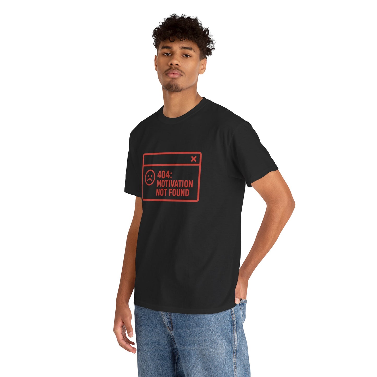 404: Motivation Not Found T-Shirt